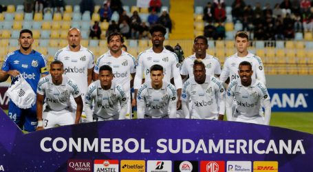 Sudamericana: Unión La Calera empató en Viña con Santos y encabeza su grupo