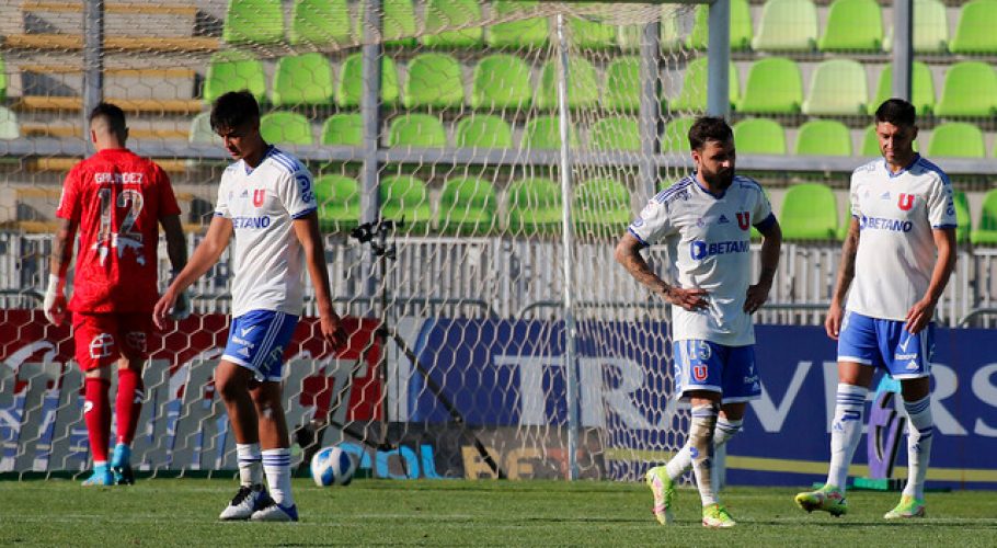 Universidad de Chile sigue en un pozo tras caer ante Audax en Valparaíso