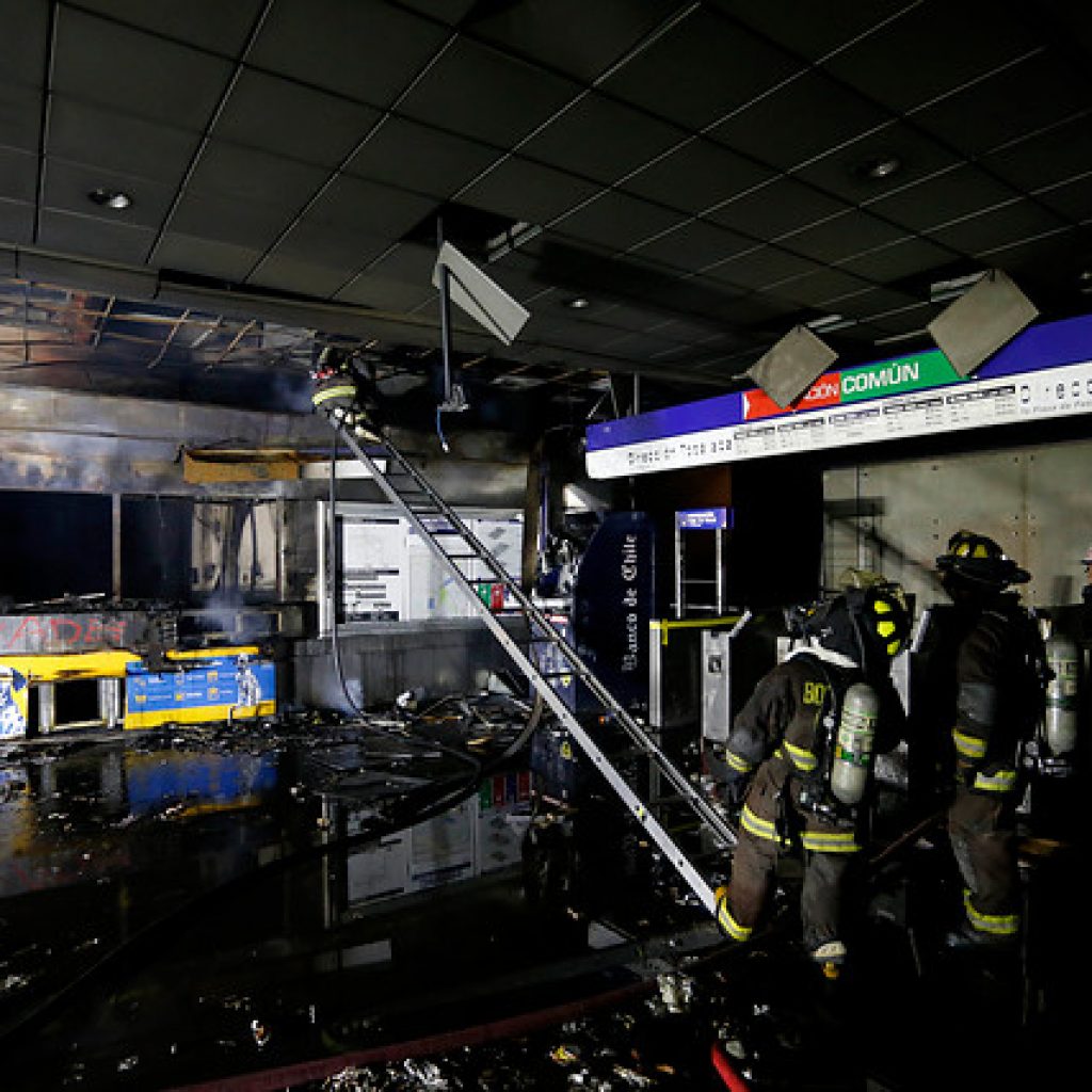Cámara aprueba comisión investigadora por incendios en el Metro en Estallido