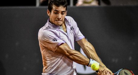 Tenis: Cristian Garin accedió a los octavos de final en Masters 1.000 de Roma