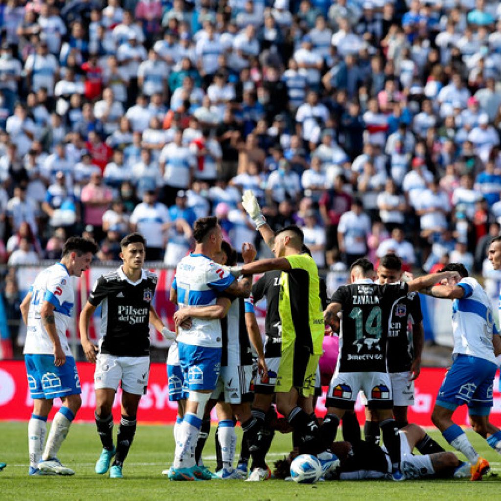 La UC recibe sanción de dos partidos sin público por incidentes ante Colo Colo