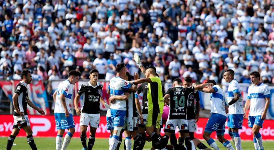 La UC recibe sanción de dos partidos sin público por incidentes ante Colo Colo