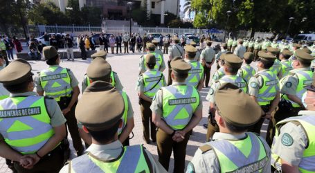 Santiago, Valparaíso y Concepción tendrán más carabineros para más seguridad