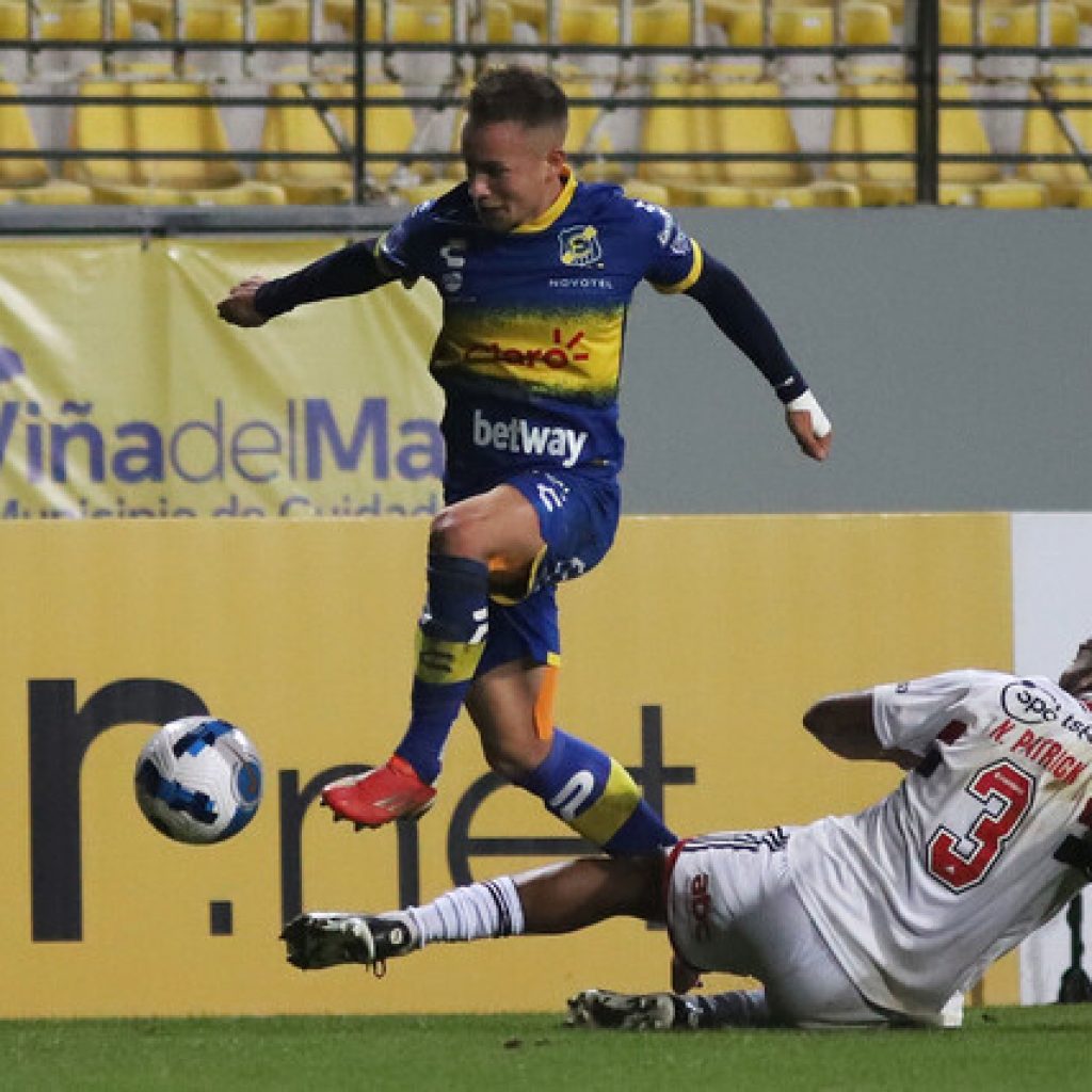 Sudamericana: Everton igualó en casa ante el siempre peligroso Sao Paulo