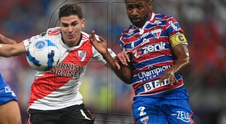 Libertadores: River Plate con Paulo Díaz rescató empate en visita a Fortaleza